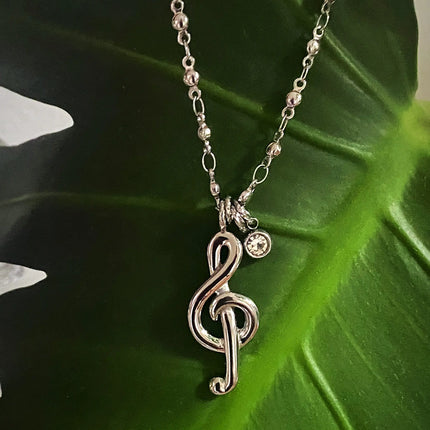 MUSICAL NOTE NECKLACE