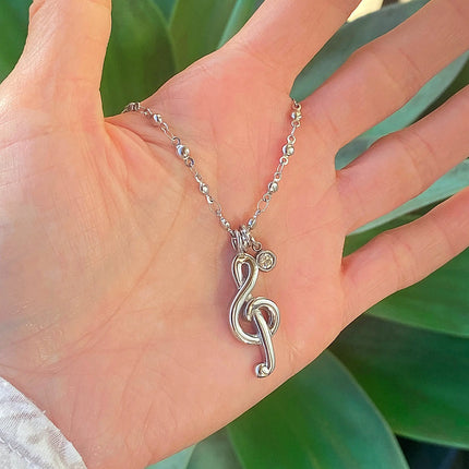 MUSICAL NOTE NECKLACE