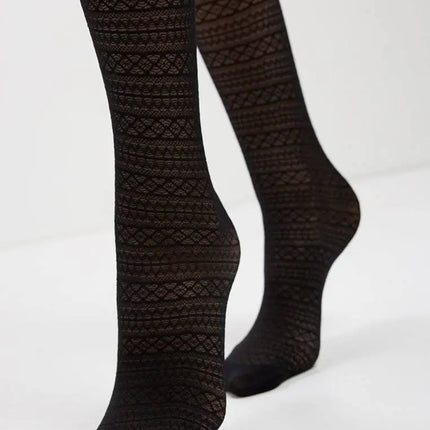 Conte Delicate 50 Den - Fantasy Women's Tights with openwork pattern (21S-176SP)