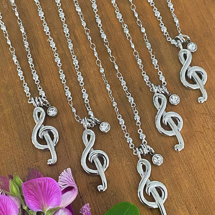 MUSICAL NOTE NECKLACE