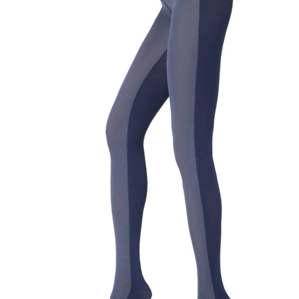 Conte Duet 60 Den - Fantasy Opaque Women's Tights with two-tone pattern (8S-162SP)