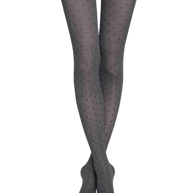 Conte Effect 60 Den - Fantasy Mélange Women's Tights with a diamond pattern (21S-6SP)