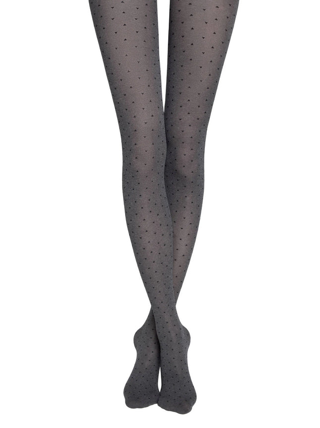 Conte Effect 60 Den - Fantasy Mélange Women's Tights with a diamond pattern (21S-6SP)