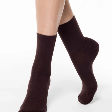 Conte Colours #7S-22/1SPA - 1 pair Classic Cotton Women's Socks