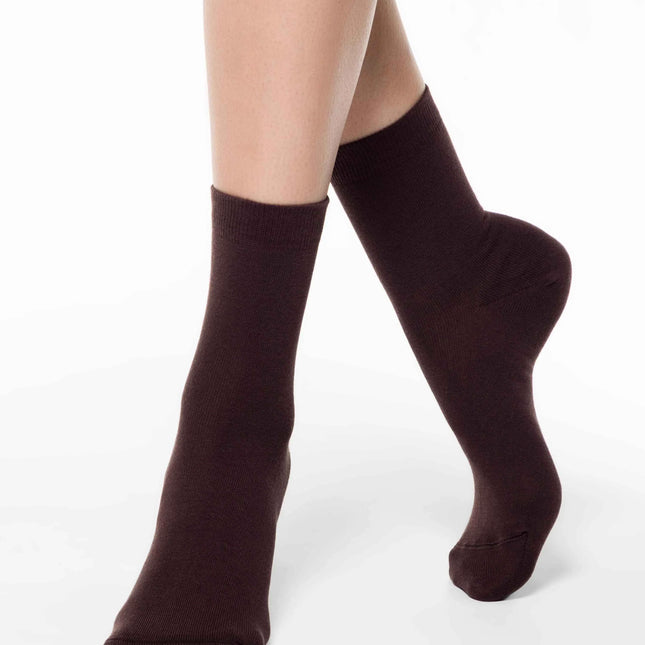 Conte Colours #7S-22/1SPA - 1 pair Classic Cotton Women's Socks