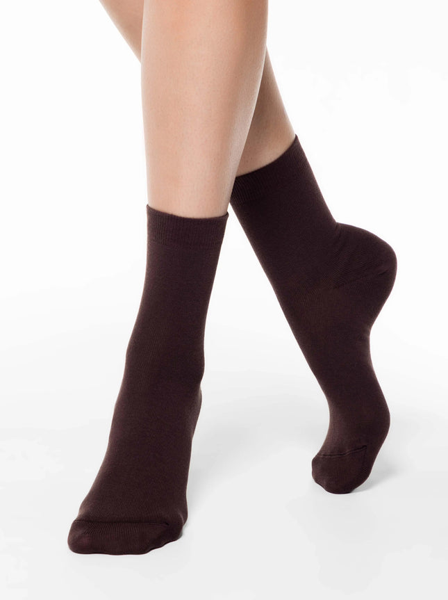 Conte Colours #7S-22/1SPA - 1 pair Classic Cotton Women's Socks