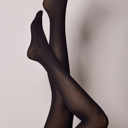 Conte Graphic 50 Den - Fantasy Women's Tights with geometric pattern (22S-135SP)