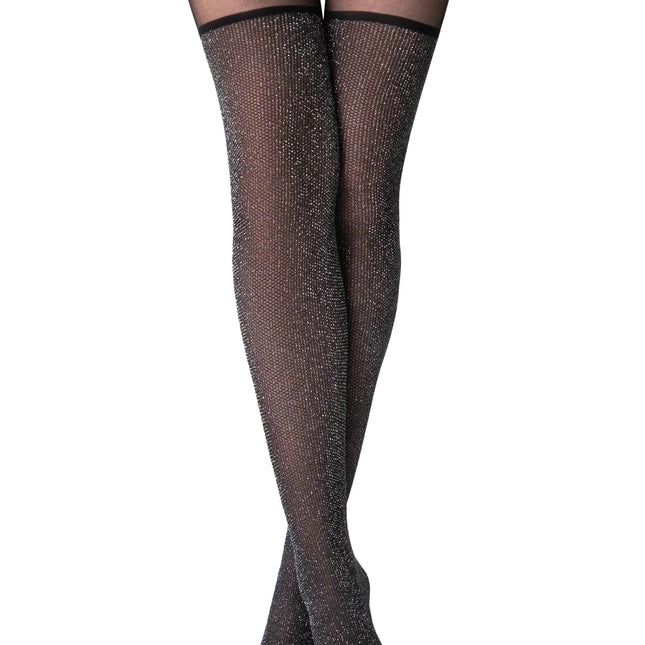 Conte Lurex Net 40 Den - Fantasy Women's Tights Striking Glitter Mesh Stocking Imitation (24S-78SP)