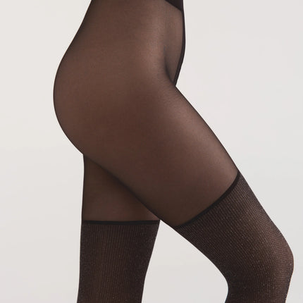 Conte Lurex Net 40 Den - Fantasy Women's Tights Striking Glitter Mesh Stocking Imitation (24S-78SP)
