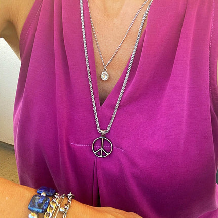 CLASSIC PEACE NECKLACE