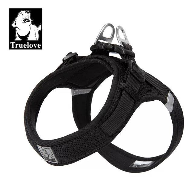TrueLove Mesh Dog Harness TLH3013  - Black