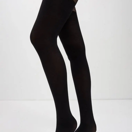 Conte Fabia 50 Den - Fantasy Women's Tights with imitate stockings & geometric pattern of dots (21S-177SP)