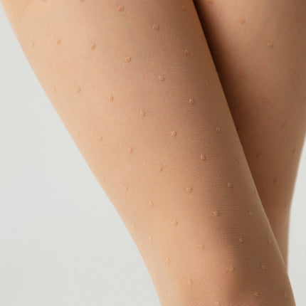 Conte Dotsy 30 Den - Fantasy Tights For Girls With a Polka Dots - 4yr. 6yr. 8yr. 10yr. 12yr. (22С-143СП)