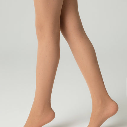 Conte Dotsy 30 Den - Fantasy Tights For Girls With a Polka Dots - 4yr. 6yr. 8yr. 10yr. 12yr. (22С-143СП)
