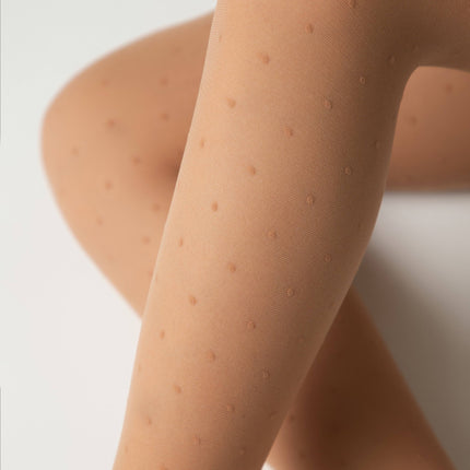 Conte Dotsy 30 Den - Fantasy Tights For Girls With a Polka Dots - 4yr. 6yr. 8yr. 10yr. 12yr. (22С-143СП)