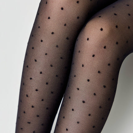 Conte Dotsy 30 Den - Fantasy Tights For Girls With a Polka Dots - 4yr. 6yr. 8yr. 10yr. 12yr. (22С-143СП)
