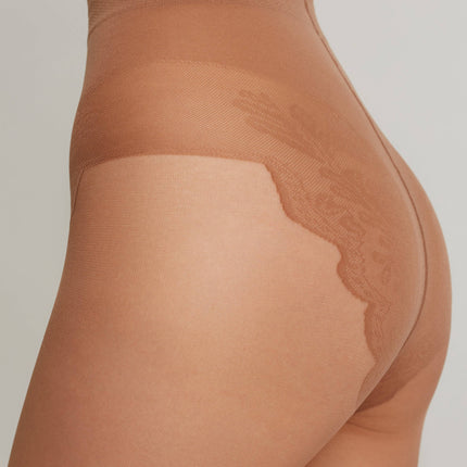 Conte Bikini Soft 20 Den - Classic Women's Tights with Laced Panties (8S-34SP)