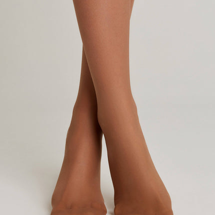 Conte Bikini Soft 20 Den - Classic Women's Tights with Laced Panties (8S-34SP)