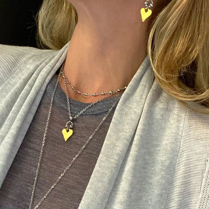 RUSTIC HEART NECKLACE