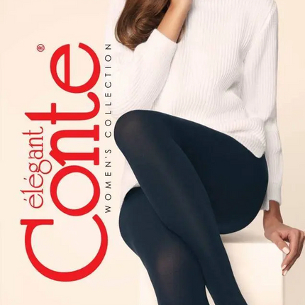 Conte Cotton 150 Den - 53% Cotton Warm Opaque Women's Tights (7С-72СП)