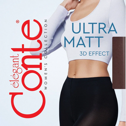 Conte Velour 100 Den - Microfibra Opaque Women's Tights (18С-69СП)