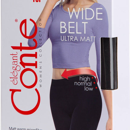 Conte Velour Top 100 Den - Microfibra Opaque Low Waist Women's Tights (19С-125СП)