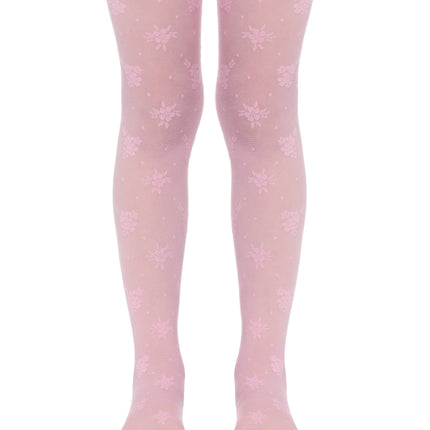 Conte Lucia 20 Den - Fantasy Thin Tights for Girls with a "flowers & polka dots" - 4yr. 6yr. 8yr. 10yr. (16С-47СП)