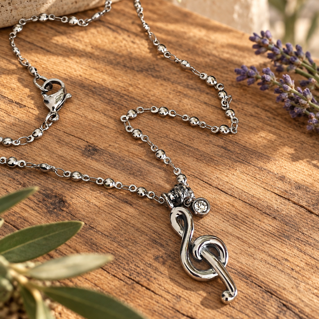 MUSICAL NOTE NECKLACE