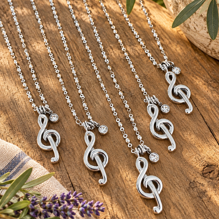 MUSICAL NOTE NECKLACE