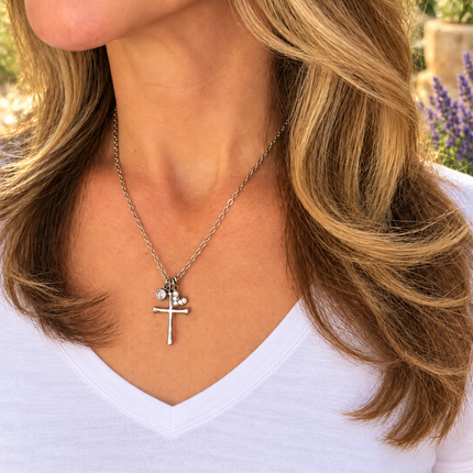 DAINTY CROSS NECKLACE