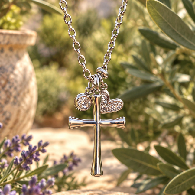 DAINTY CROSS NECKLACE