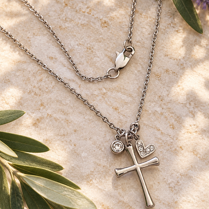 DAINTY CROSS NECKLACE