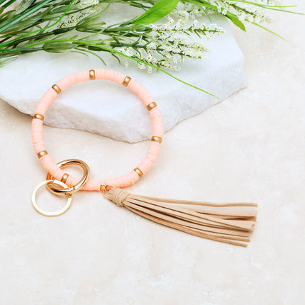 Boho Key Ring Bracelet