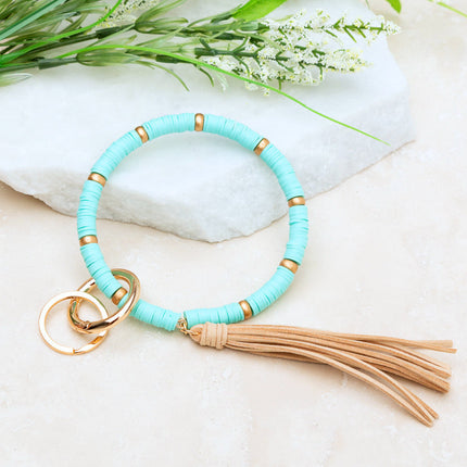 Boho Key Ring Bracelet
