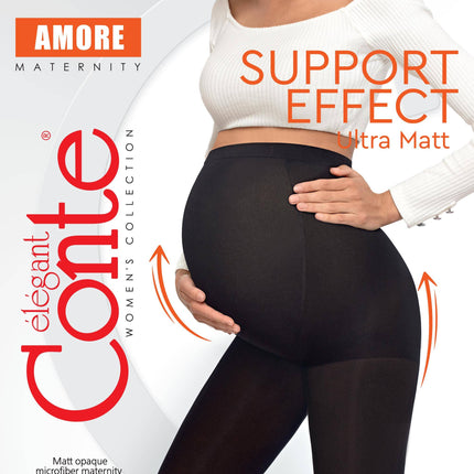Conte Amore 60 Den - Opaque Maternity Women's Tights (20С-104СП)