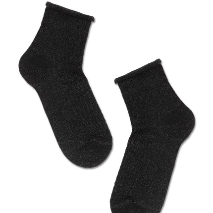 Conte Ajour #19S-186SP(180) - 1 pair Openwork Viscose Women's Socks with Lurex