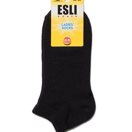 Conte Esli #19S-149SPE(000) - 1 pair Classic Cotton Cropped Women's Socks