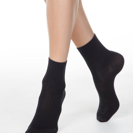 Conte Esli #19S-148SPE(000) - 1 pair Classic Cotton Women's Socks