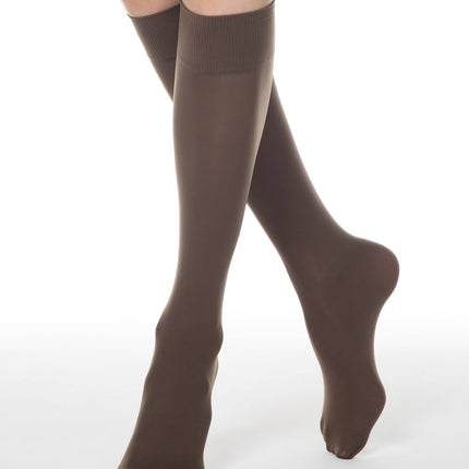 Conte Microfibra 50 Den - Opaque Knee-Highs For Women - 1 Pair (Pack) (8С-9СП)