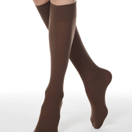 Conte Microfibra 50 Den - Opaque Knee-Highs For Women - 1 Pair (Pack) (8С-9СП)