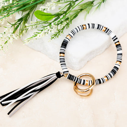 Boho Key Ring Bracelet