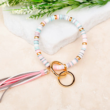Boho Key Ring Bracelet