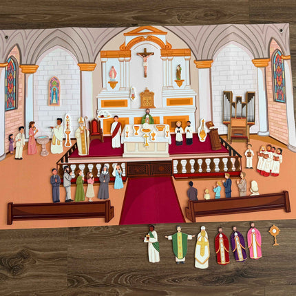 Pray & Play Church Story Board