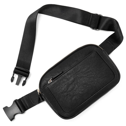 Presly Vegan Leather Everywhere Sling Crossbody Belt Bum Fanny Waist Bag