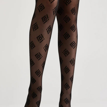 Conte Ingrid 20 Den - Fantasy Women's Tights with geometric pattern (23S-73SP)