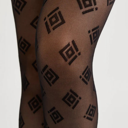 Conte Ingrid 20 Den - Fantasy Women's Tights with geometric pattern (23S-73SP)