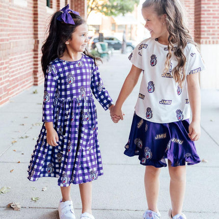 JMU Purple Duke Dog Twirl Skort