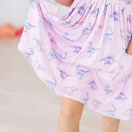 Jurassic Joy S/S Pocket Twirl Dress