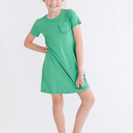 Kelly Green T-Shirt Dress