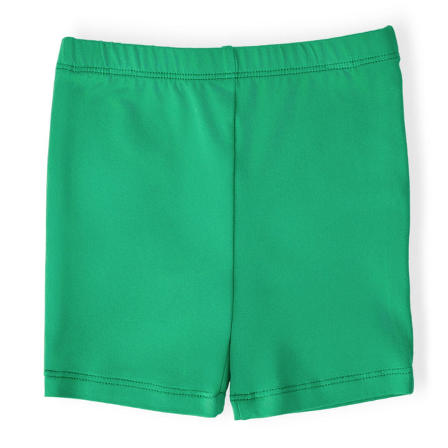 Kelly Green Twirl Shorts - Dashing Nova